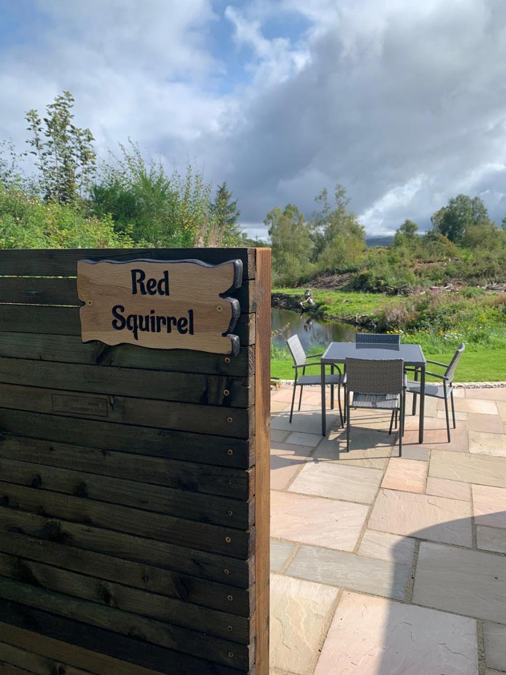 Red Squirrel Pod With Hot Tub Villa Оубън Екстериор снимка